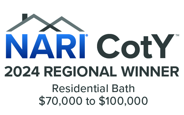 NARI COTY 2024 REGIONAL WINNER RESIDENTIAL BATH $70,000 TO $10,000