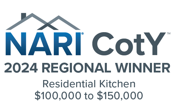 NARI COTY 2024 REGIONAL WINNER RESIDENTIAL KITCHEN $100,000 TO $150,000